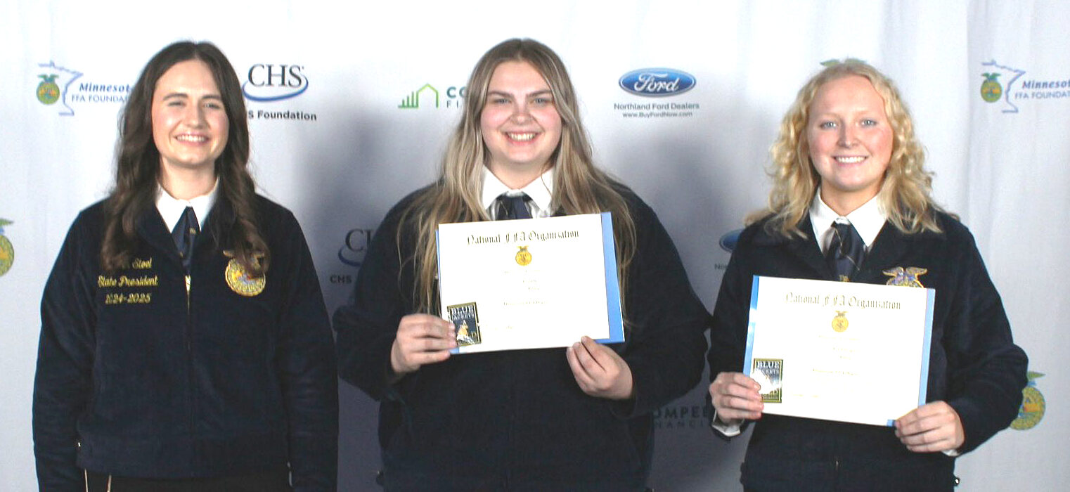 Two AHS FFAers Earn State Degrees