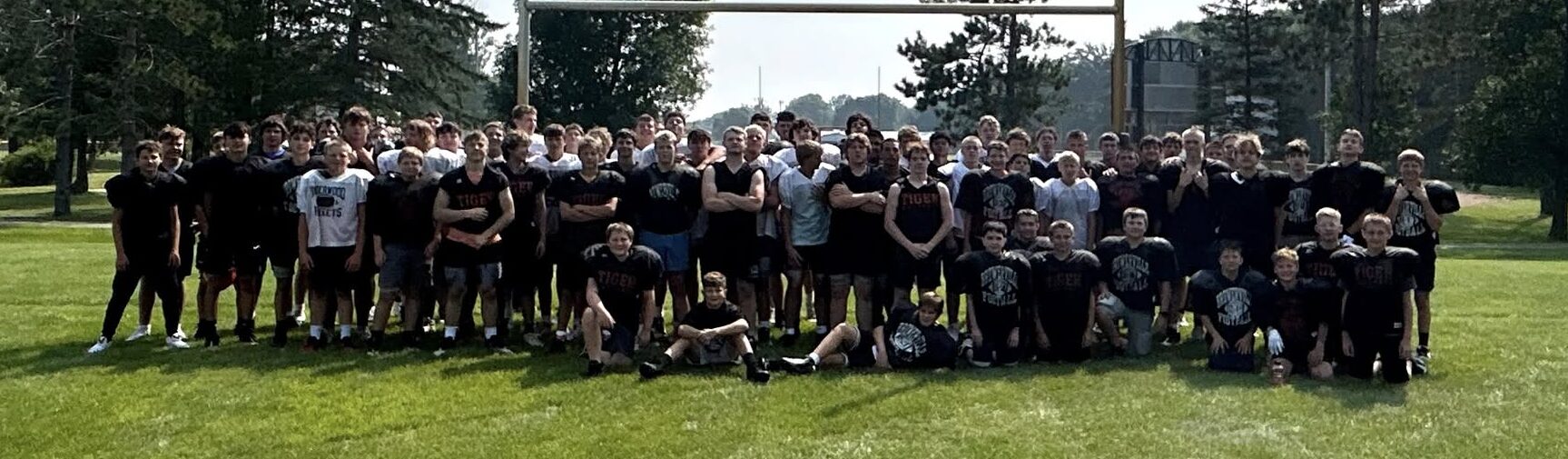 Underwood Rockets Take Part in Football Camp