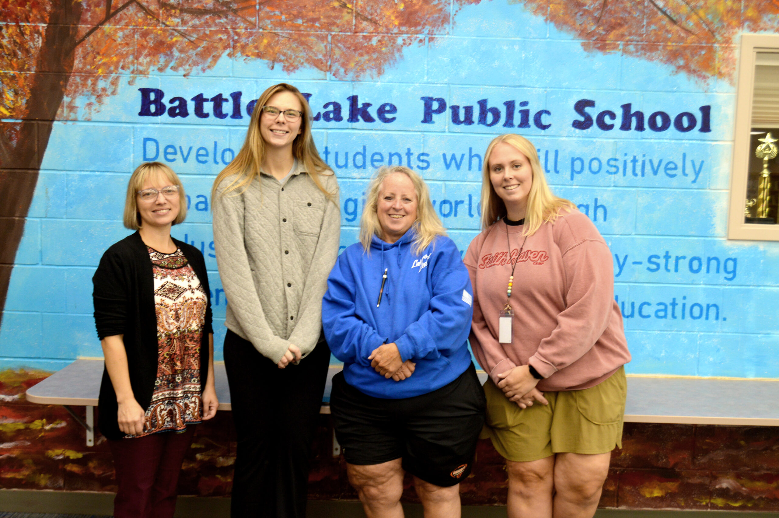 Meet The New Battle Lake, Underwood School Staff