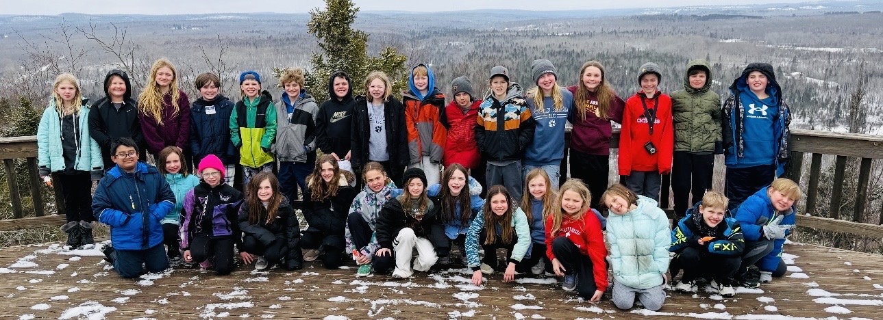 Ashby School 4th Graders At Wolf Ridge Learning Center