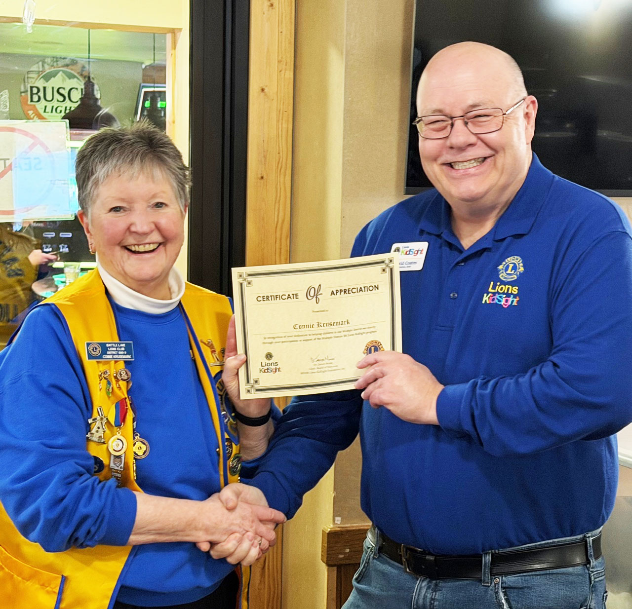 KidSight Director Honors Top Lion Krusemark