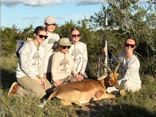 Five Ashby Gals Have A South African Learning Experience