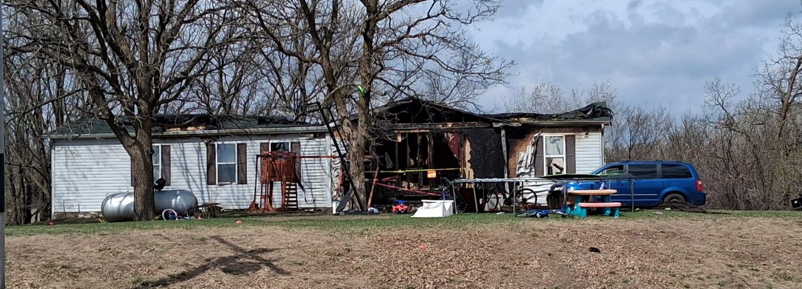 House Destroyed By Fire